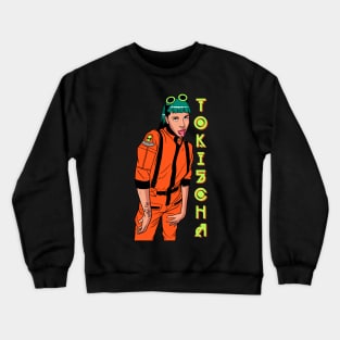 Tokischa Orange Jumpsuit Crewneck Sweatshirt